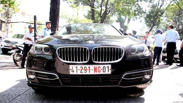 Biển số xe các tỉnh với ký hiệu đặc biệt