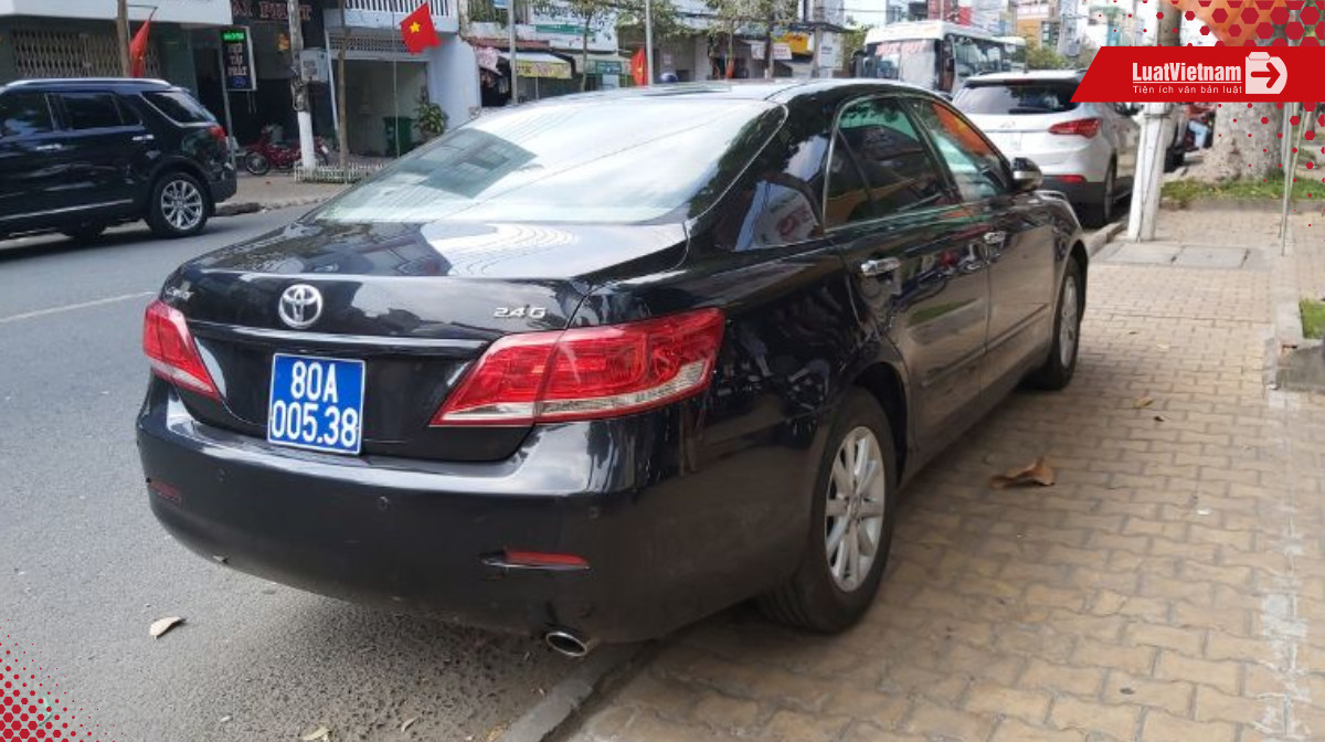 biển số xe cơ quan nhà nước
