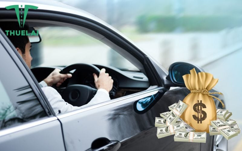 Biểu đồ các yếu tố ảnh hưởng đến thu nhập của tài xế chạy theo giờ