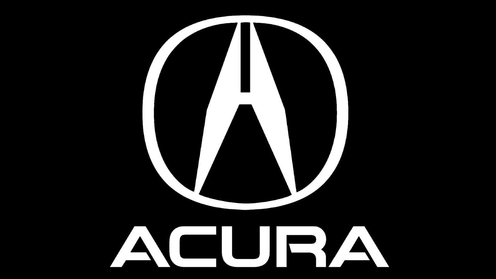 Biểu tượng Acura với chữ A cách điệu, tượng trưng sự chính xác