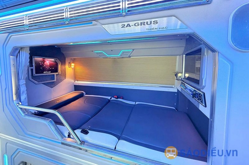 Cabin đôi xe Đức Thịnh đi Huế Hà Nội