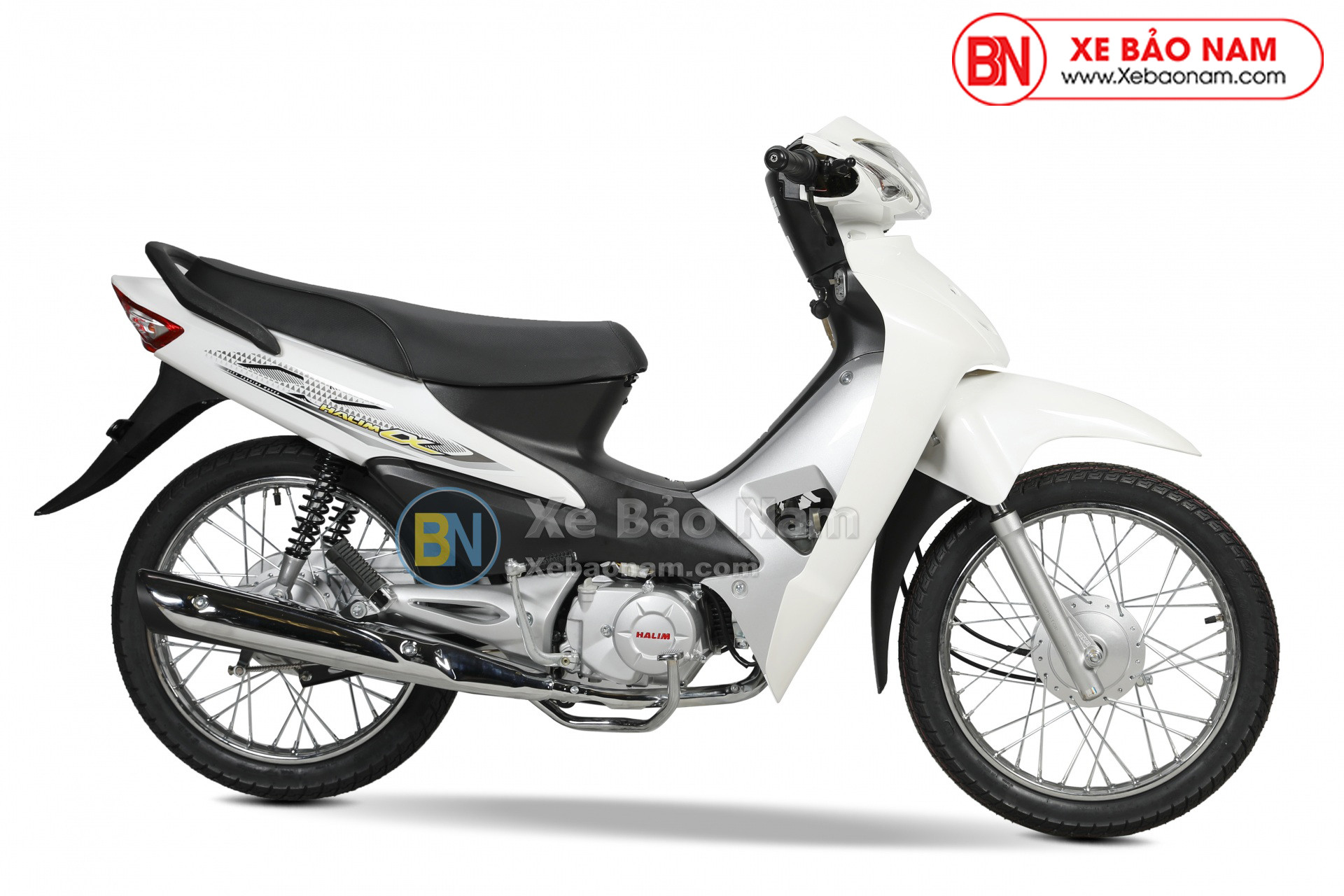 Chi tiết phần đầu xe Wave Alpha 50cc Honda với đèn pha LED hiện đại