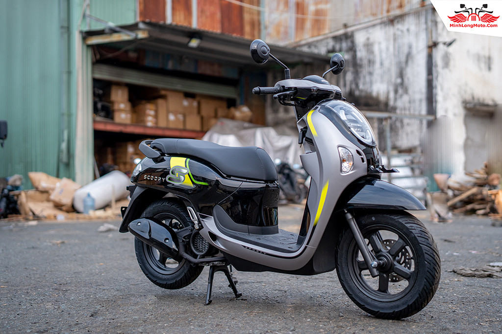 Chi tiết yên xe cao cấp của Honda Scoopy, mang lại cảm giác êm ái