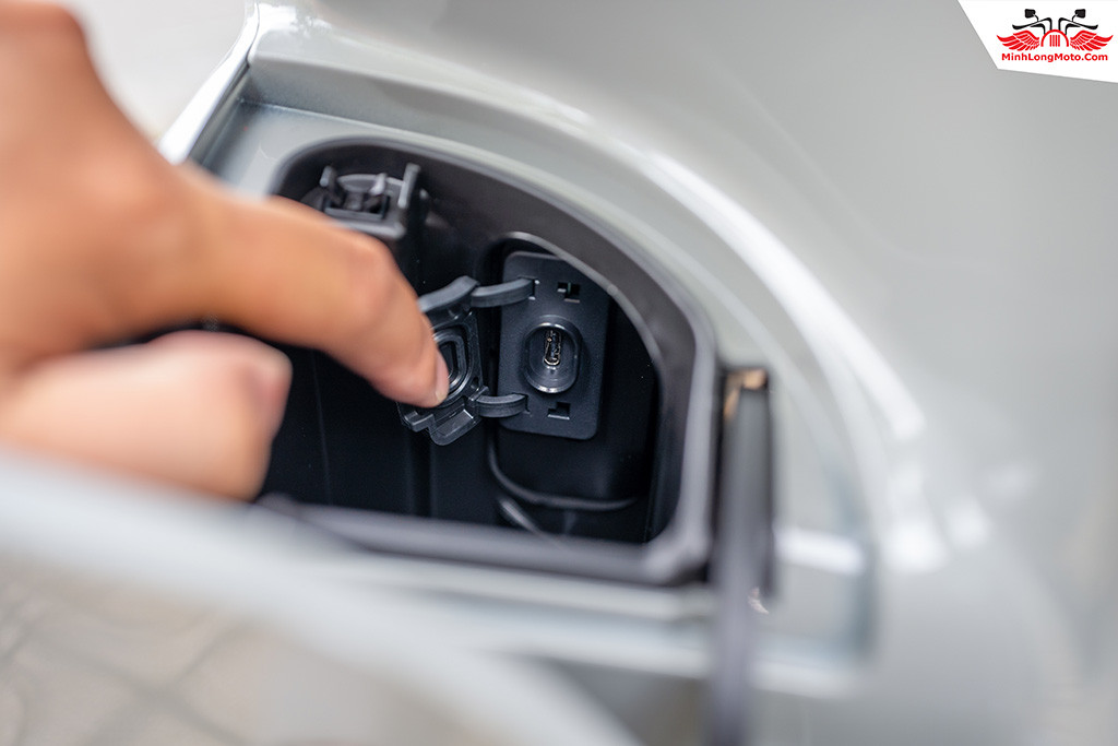 Cổng sạc USB Type-C tích hợp trên Honda Vision 2024