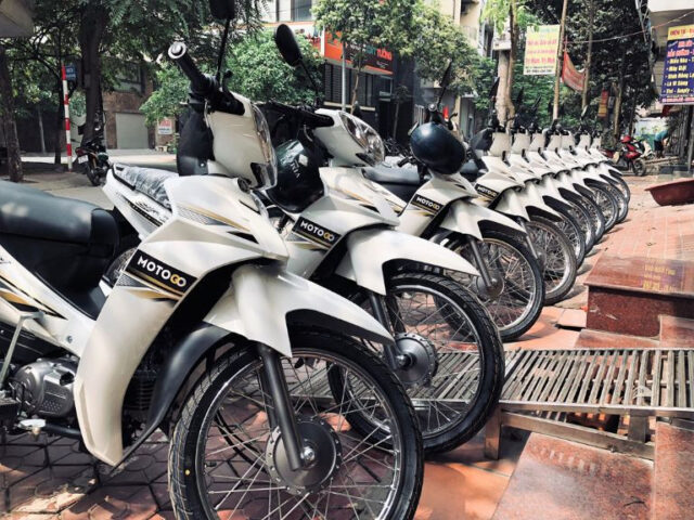 Đội ngũ xe máy đa dạng và chất lượng cao tại dịch vụ thuê xe máy Hà Đông Motogo