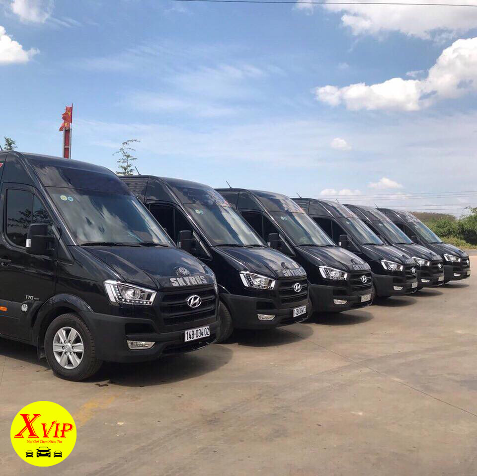 Ghế ngồi thoải mái trên xe tuyến Hải Phòng Móng Cái