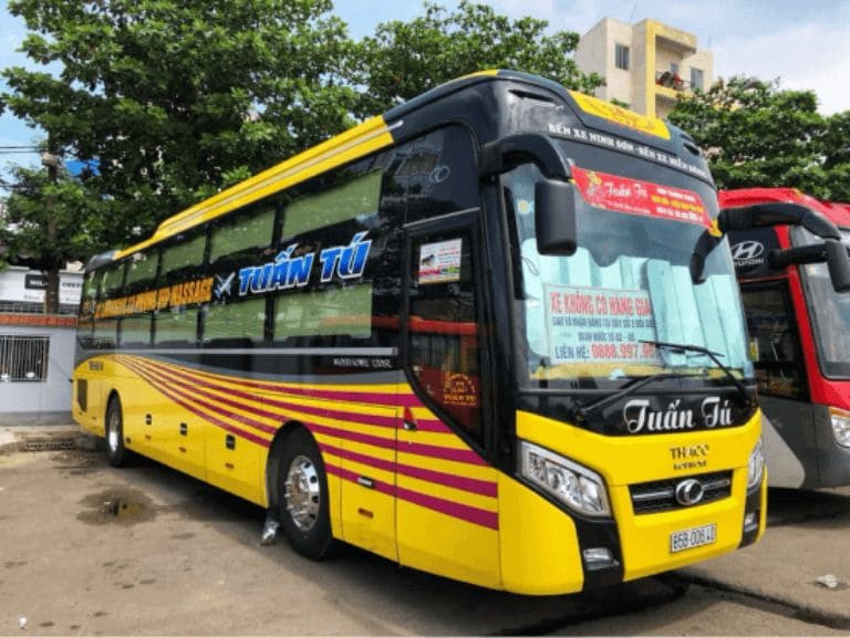 Hệ thống xe hiện đại của Tuấn Tú, cung cấp đa dạng lựa chọn cho hành khách trên tuyến Sài Gòn Phan Rang