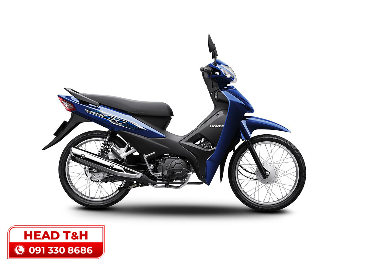 Honda Wave Alpha 110 bản tiêu chuẩn màu xanh