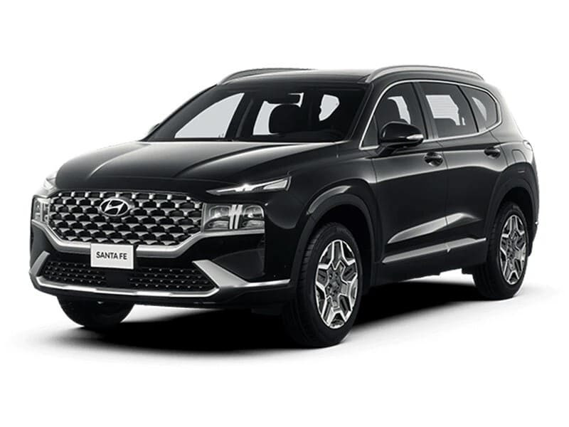 Hyundai Santa Fe Hybrid là mẫu SUV 7 chỗ với hệ thống hybrid
