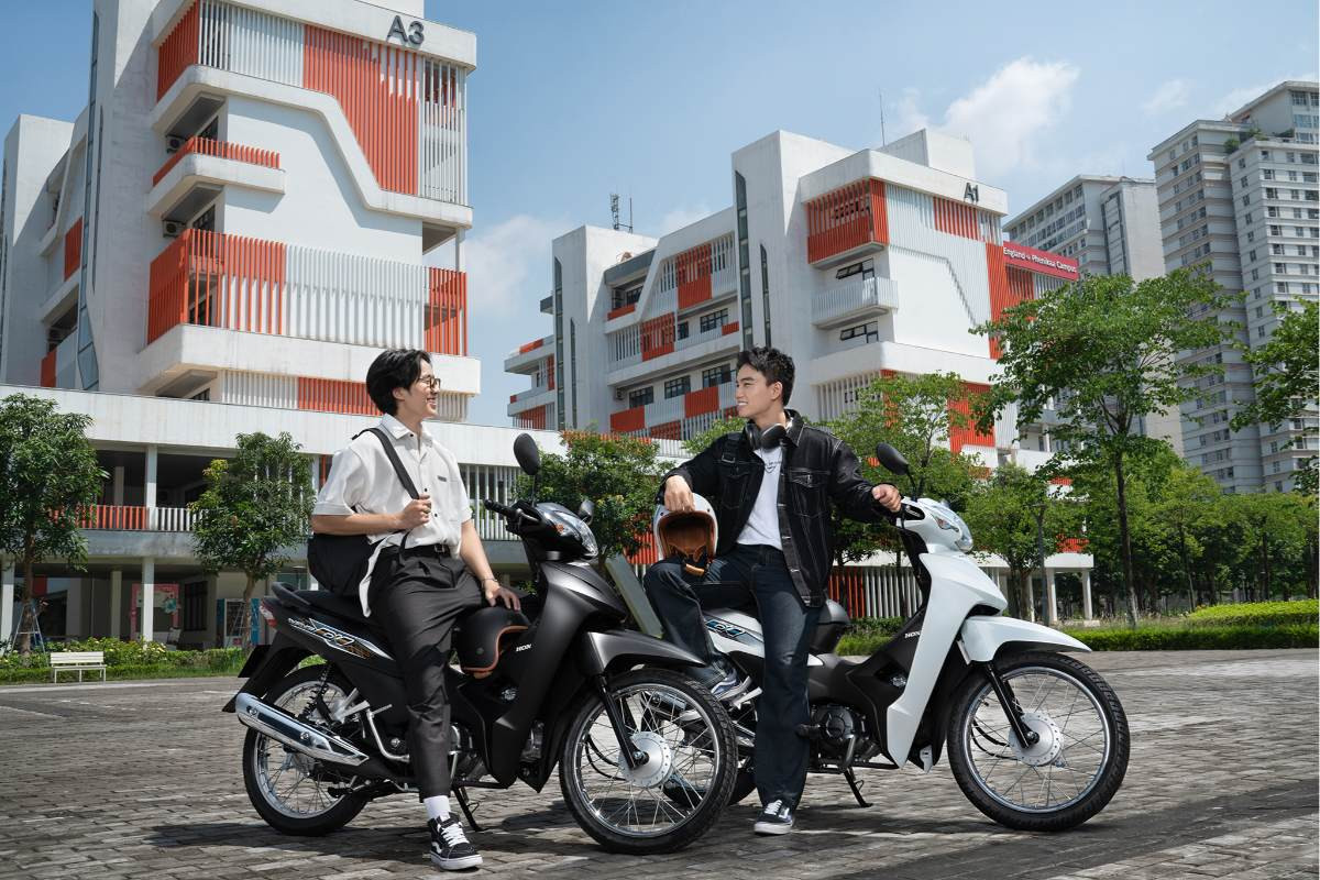 Kích thước và trọng lượng tối ưu của Honda Wave Alpha 110