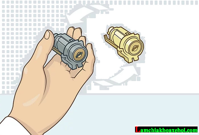 Kiểm tra hoạt động trơn tru của ổ khóa mới với chìa khóa