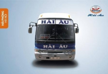 Logo hãng xe khách Hải Âu, đơn vị vận chuyển tại Bến xe Thượng Lý