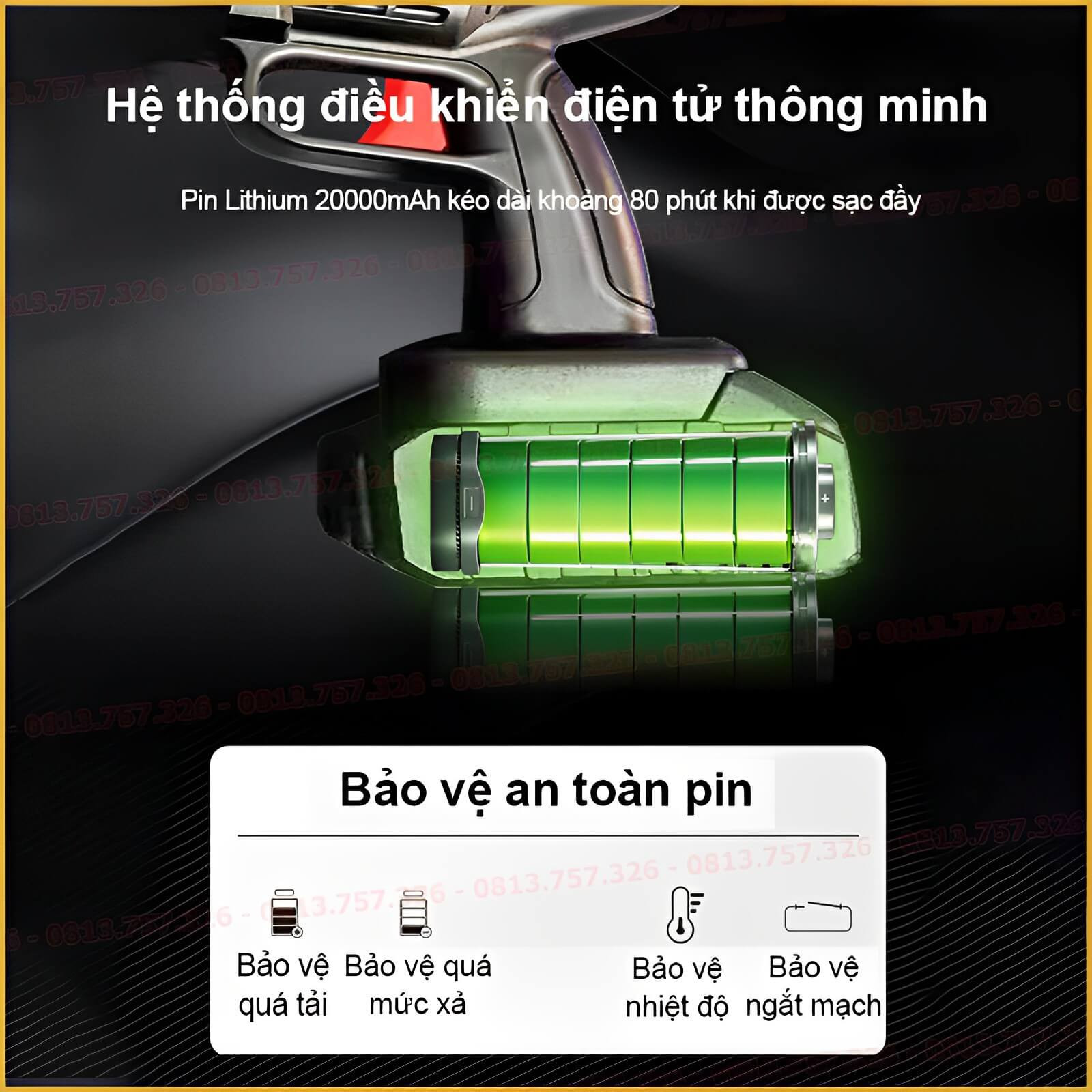 Người dùng đang sử dụng máy rửa xe cầm tay Hatachi để rửa xe