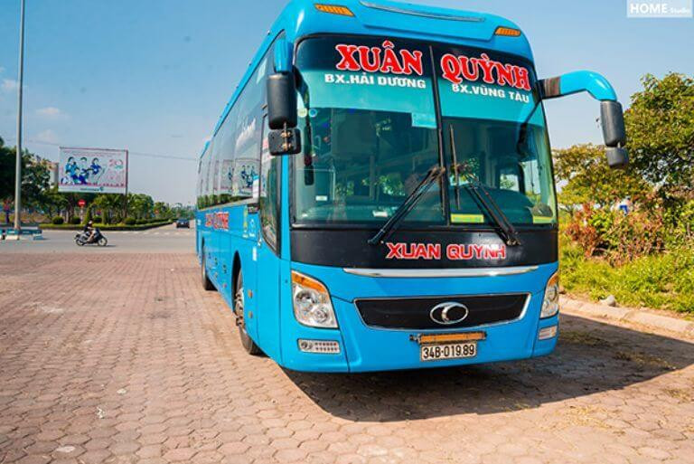 Nội thất xe khách Hà Nội Hưng Yên hiện đại