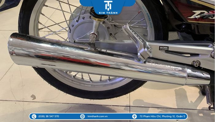 Pô xe máy TPHCM giảm tiếng ồn và khí thải