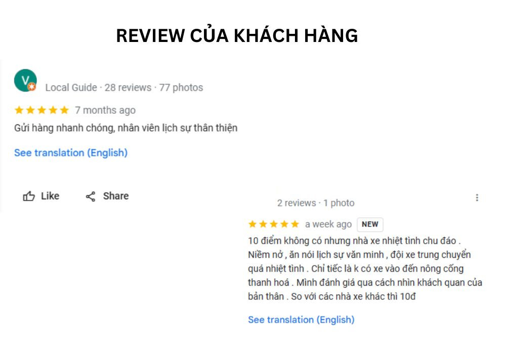 số điện thoại nhà xe vân anh