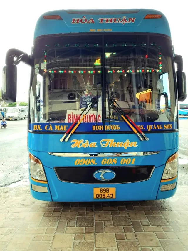 Số điện thoại xe Hòa Thuận Bình Dương Cần Thơ uy tín