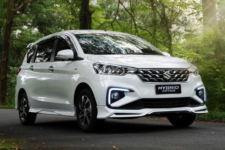 Suzuki Ertiga Hybrid với thiết kế thể thao và tiết kiệm nhiên liệu