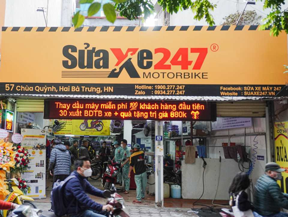 Trung tâm sửa chữa xe máy chất lượng