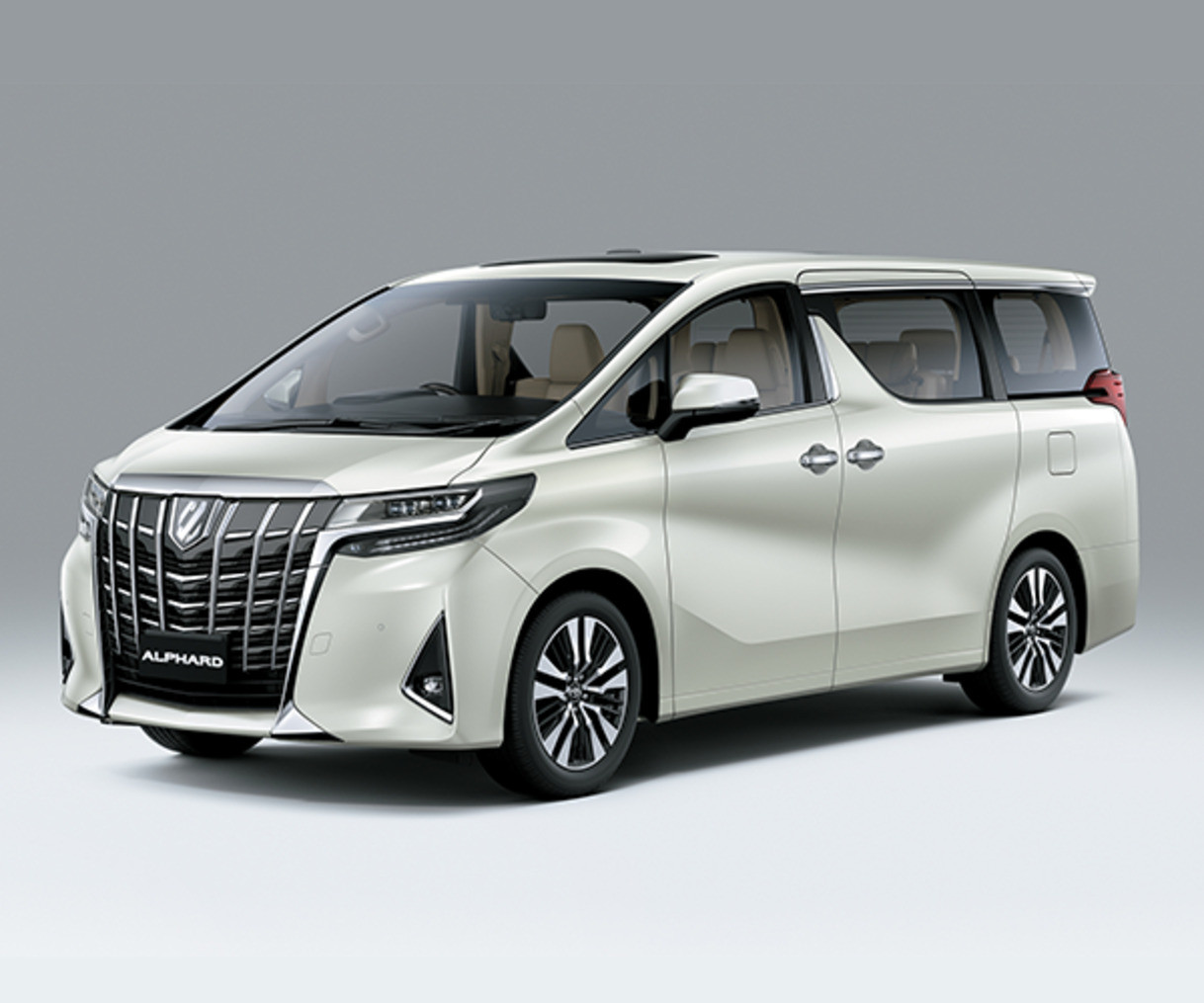 Vẻ ngoài tinh tế của Toyota Alphard, một trong các dòng xe Toyota 7 chỗ hạng sang