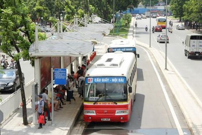 Xe buýt 07 Cầu Giấy đi sân bay Nội Bài giá rẻ