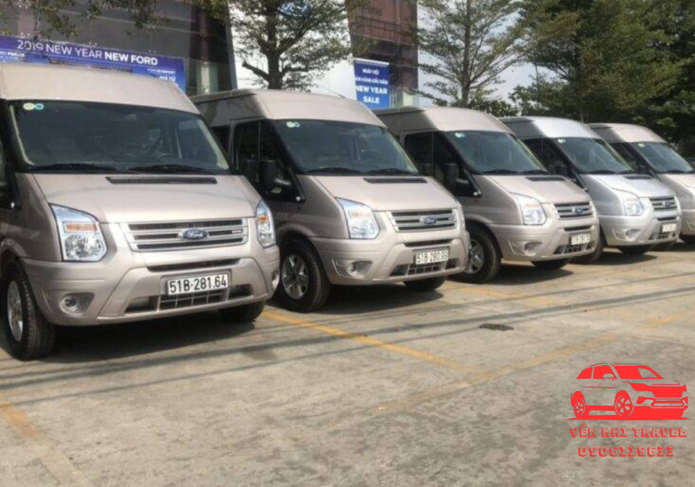 Xe du lịch 16 chỗ tiện nghi phục vụ nhu cầu thuê xe đi Châu Đức