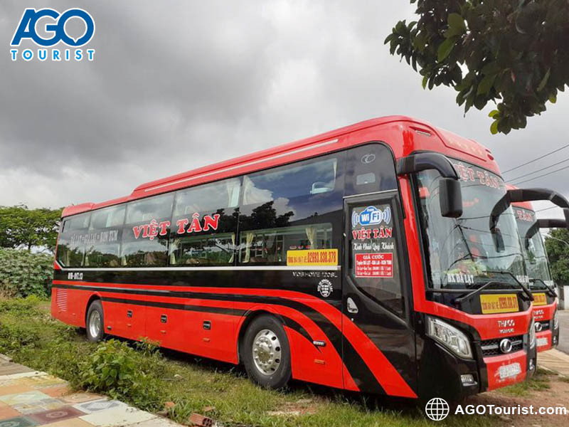 Xe giường nằm Việt Tân được nhiều hành khách tin dùng đi Buôn Ma Thuột Đà Lạt
