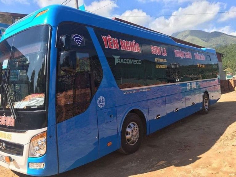 Xe khách Đức Quyến có kinh nghiệm lâu năm trong việc khai thác tuyến Hà Nội Điện Biên