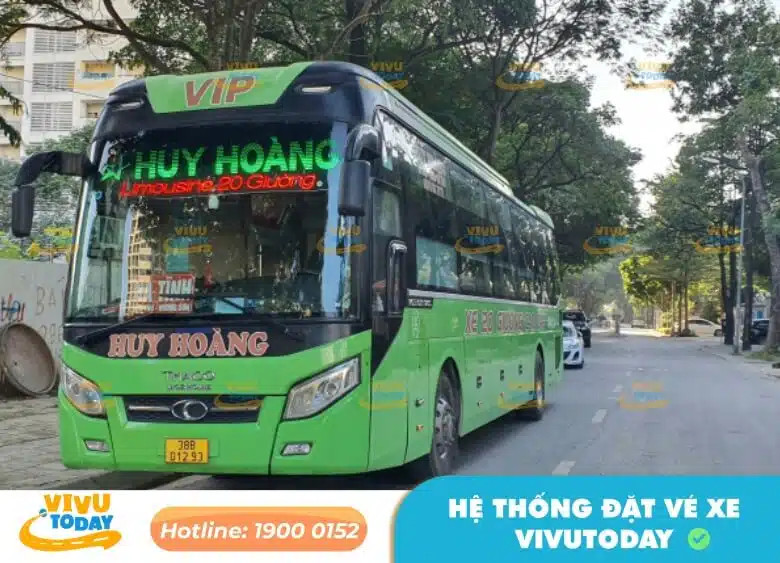 Xe khách Huy Hoàng chất lượng cao tuyến Hà Nội đi Hà Tĩnh