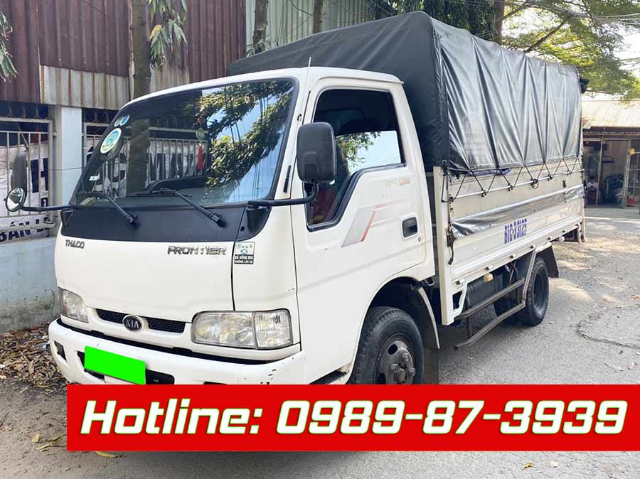 xe tải Kia K165 cũ thùng mui bạt