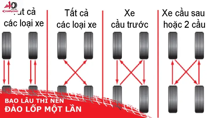 Bao Lâu Nên Đảo Lốp Xe Ô Tô 1 Lần? Hướng Dẫn Chi Tiết Từ Chuyên Gia