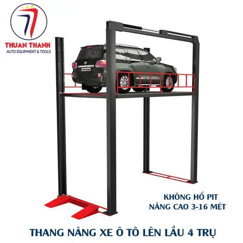 Đánh Giá Chi Tiết Bộ Nâng Xe Ô Tô Thông Tầng: Lựa Chọn Nào Tối Ưu Cho Garage Hiện Đại?