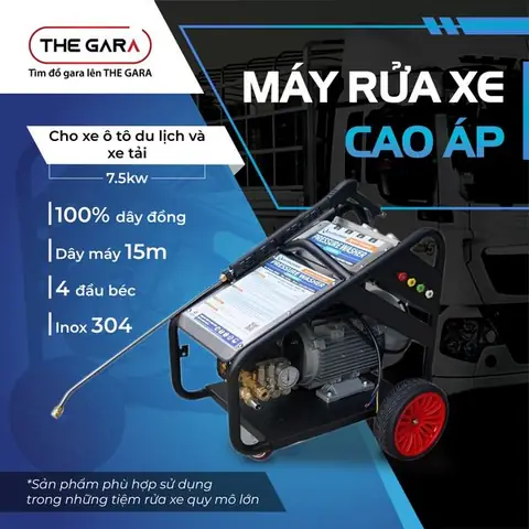 Đánh Giá Chi Tiết Bơm Cao Áp Rửa Xe Ô Tô Tải: Top 5 Lựa Chọn Đáng Tin Cậy Năm 2025