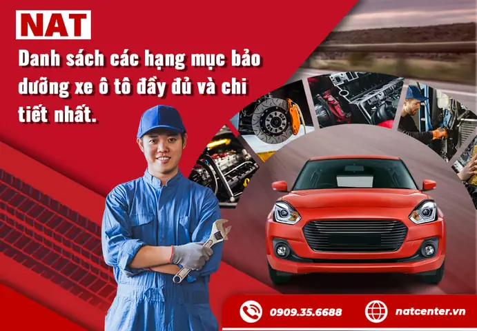 Top 10 Hạng Mục Sửa Chữa Ô Tô Phổ Biến Nhất & Chi Phí Dự Kiến Năm 2026