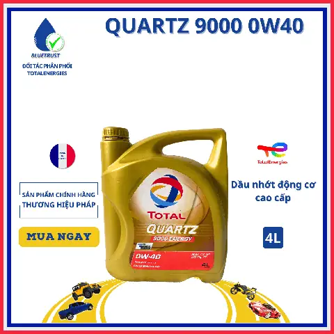 Đánh Giá Chi Tiết Dầu Nhớt Xe Ô Tô Total Quartz 9000 0w40: Liệu Có Xứng Đáng Là "siêu Phẩm"?