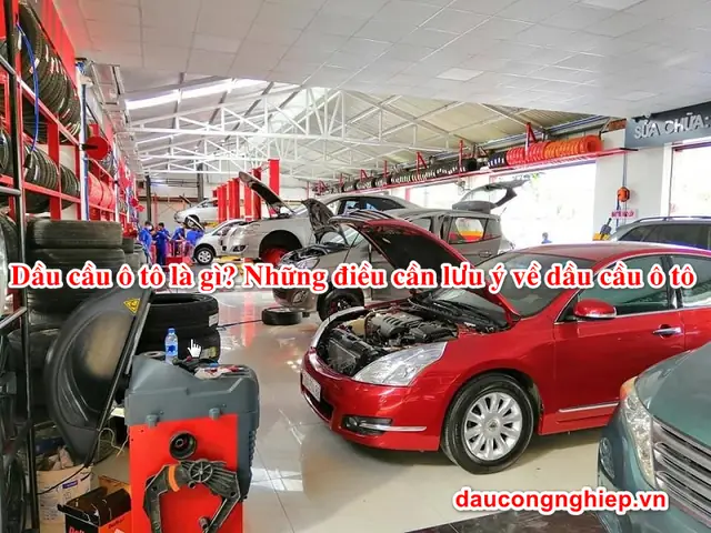 Dầu Xe Ô Tô Là Gì? Các Loại Dầu Nhớt Phổ Biến Và Vai Trò Quan Trọng Của Nó