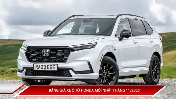 Bảng Giá Xe Ô Tô Honda Tháng 11: Đánh Giá Chi Tiết Top 5 Dòng Xe Nổi Bật