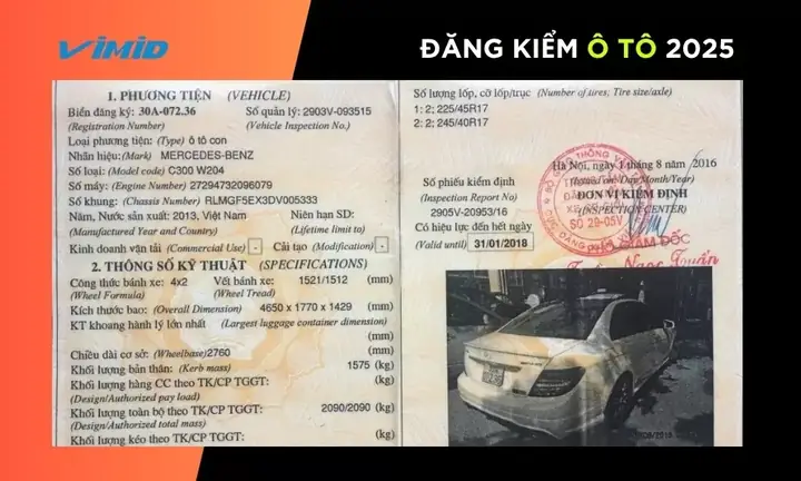 Hướng Dẫn Tra Phí Đăng Kiểm Xe Ô Tô Chi Tiết Và Chính Xác Nhất
