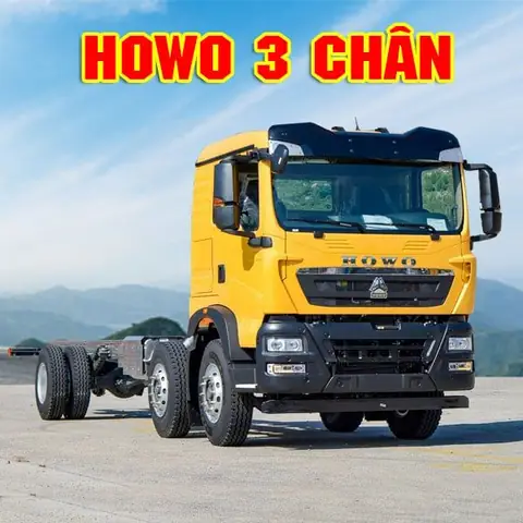 Đánh Giá Chi Tiết Xe Ô Tô Tải Howo 3 Chân: Lựa Chọn Tối Ưu Cho Vận Tải Hạng Nặng?